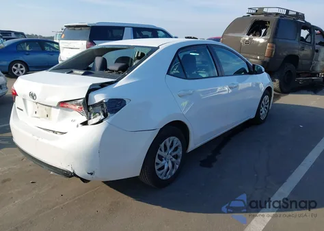 2018 Toyota Corolla Le из США, поврежденный, VIN 2T1BURHE1JC087903